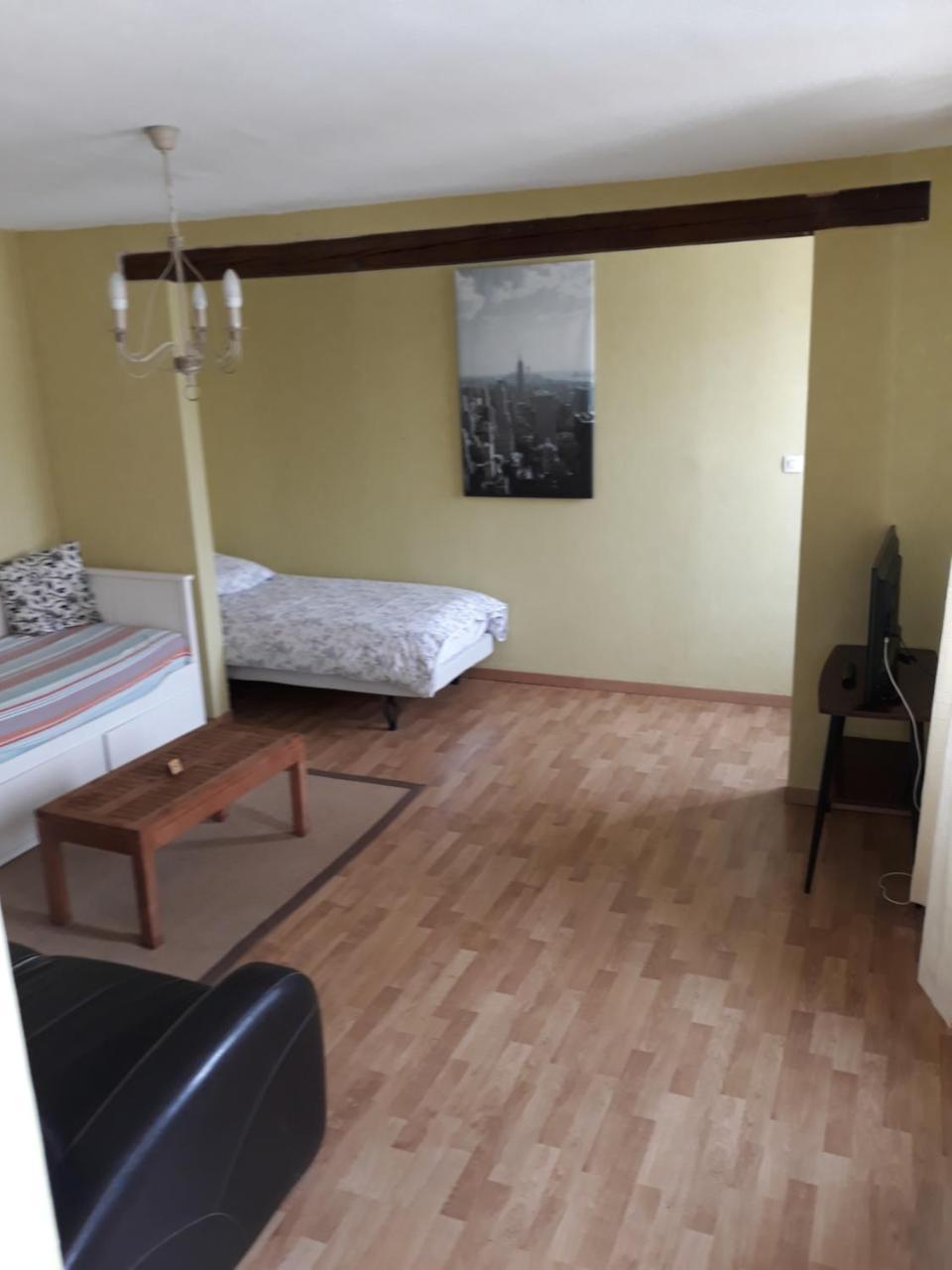 Hotel De La Gare Sainte-Gauburge-Sainte-Colombe Dış mekan fotoğraf